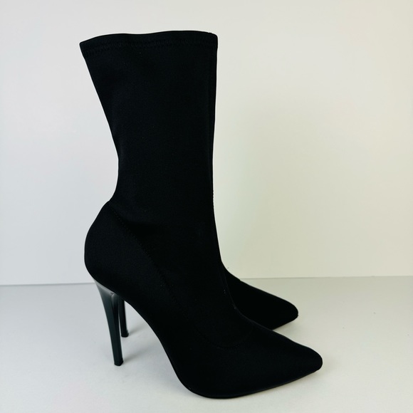 Call It Spring Hailassi Pointed Toe Mid Calf Stiletto Heels Shoes Women’s Sz 7.5 - Picture 3 of 11